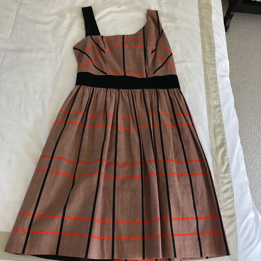 Brooklyn Industries Brown Plaid Dress
